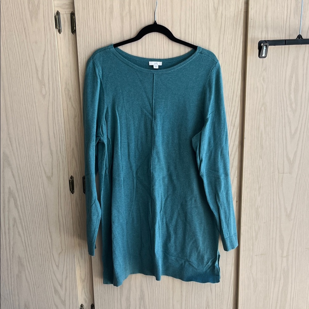 J. Jill Teal Knit Pullover